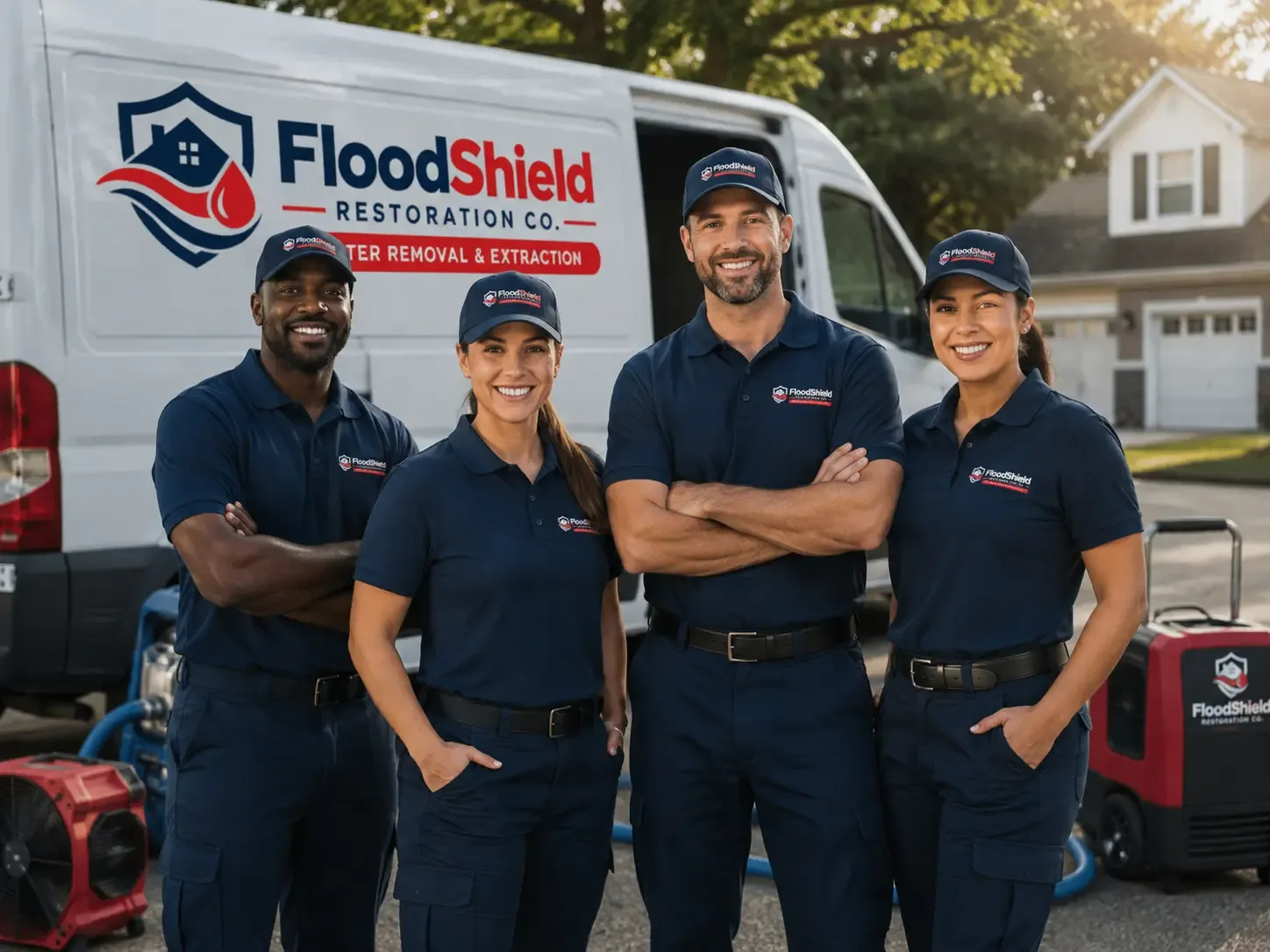 Flood Damage Restoration company in Ernul, NC